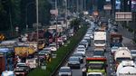 Jakarta PPKM Level 3, Tol JORR Padat di Jam Pulang Kerja