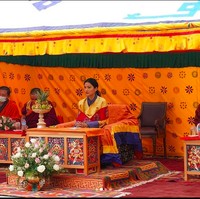 Jetsun Pema menjadi ratu di usia 21 tahun sehingga dia menjadi ratu termuda di Asia. Foto: dok. Instagram/@queenjetsunpema