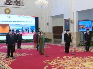 Jokowi Resmi Lantik Megawati Jadi Ketua Dewan Pengarah BRIN