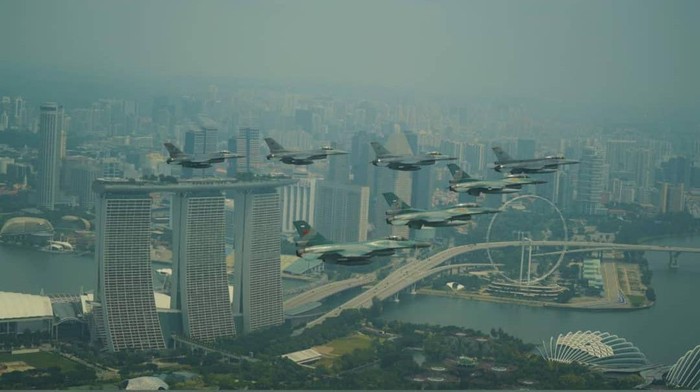 KSAU-CAF RSAF Meet In The Air Pakai F-16 (dok.Istimewa)
