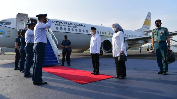 Ma'ruf Amin Kunker ke Ambon