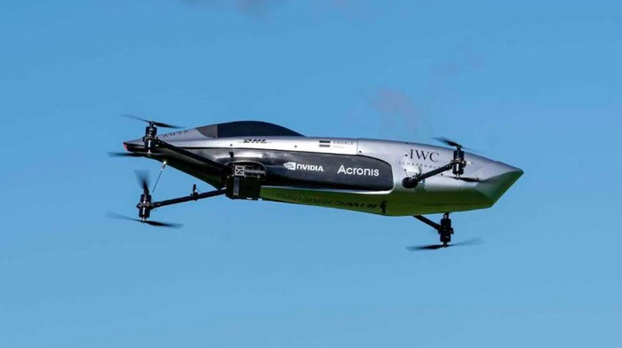 Mobil balap terbang Airspeeder MK3