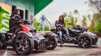 Kendaraan roda tiga itu diproduksi oleh perusahaan asal Kanada, Bombardier Recreational Products (BRP). Foto: doc. Can-Am