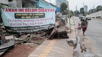 Flyover tapal kuda sudah digunakan dan diresmikan sejak April 2021. 