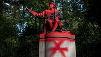 Patung tersebut dibangun untuk memperingati kehidupan Columbus antara tahun 1446 dan 1506.  