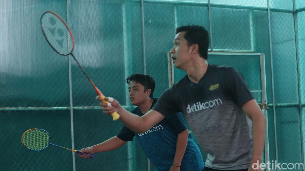 Tantang Ridwan Kamil Badminton, detikers Senang Campur Deg-degan