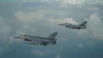 Momen KSAU-CAF RSAF Meet In The Air di Pesawat Tempur Batam-Marina Bay