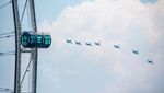Momen KSAU-CAF RSAF Meet In The Air di Pesawat Tempur Batam-Marina Bay