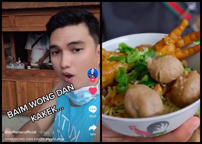 Aldi Taher Ajak Baim Wong dan Kakek Suhud Makan Mie Ayam Racikannya Aldi Taher Ajak Baim Wong dan Kakek Suhud Makan Mie Ayam Racikannya