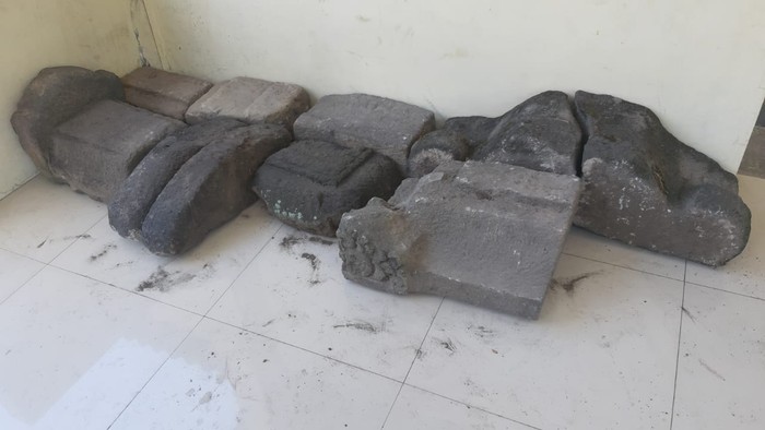 Benda yang dievakuasi ke kompleks monumen juang 45 Klaten