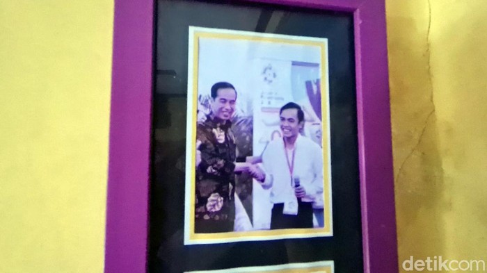 Bona saat bertemu Presiden Joko Widodo.