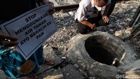 Saat ini pihak Pemprov DKI Jakarta terus menghimbau warga untuk tidak menggunakan air tanah.