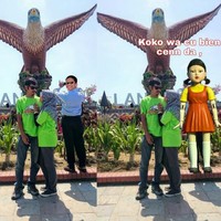 Kalau melihat editan yang satu ini gimana nggak auto bengek kan? Ada-ada saja memang ulah netizen. Kalau kayak gini hasilnya kan pasti jadi nyesel deh udah minta tolong edit. Foto: LobakMerah dan Facebook/Dak Angah Lailatul