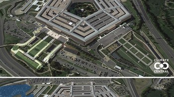 Pentagon, Washington, Amerika Serikat. Foto: Climate Central
