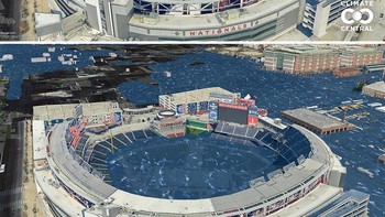 Nationals Park, Washington. Foto: Climate Central
