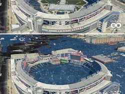 Gambaran Seram Kota Besar Dunia Tenggelam Tahun 2050