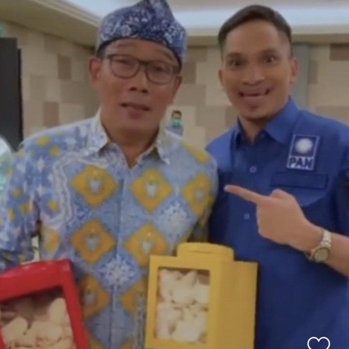 Gubernur Jabar Ridwan Kamil dan Mumtaz Rais