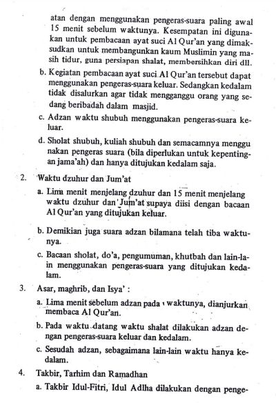 Instruksi Dirjen Bimas Islam Nomor KEP/D/101/1978 Instruksi Dirjen Bimas Islam Nomor KEP/D/101/1978