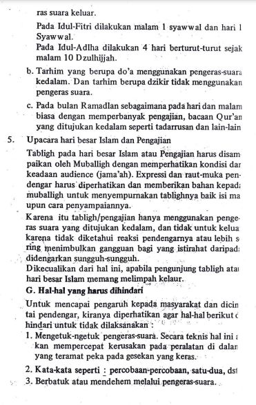 Instruksi Dirjen Bimas Islam Nomor KEP/D/101/1978 Instruksi Dirjen Bimas Islam Nomor KEP/D/101/1978