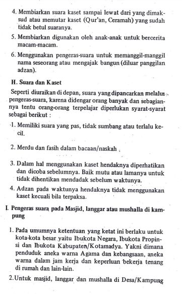 Instruksi Dirjen Bimas Islam Nomor KEP/D/101/1978 Instruksi Dirjen Bimas Islam Nomor KEP/D/101/1978