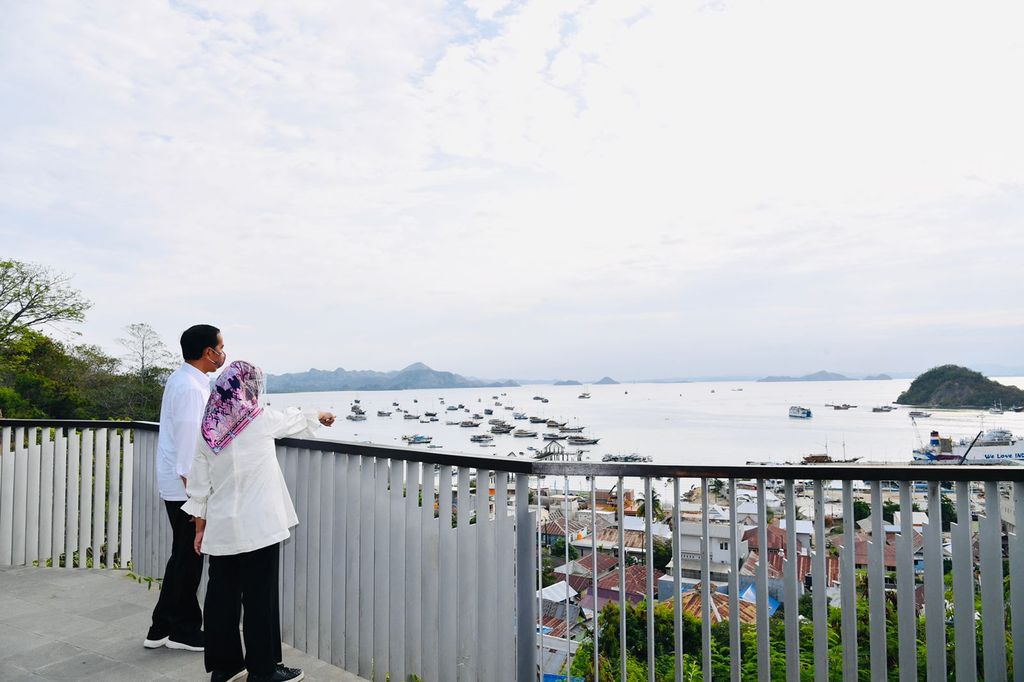 Jokowi di Labuan Bajo