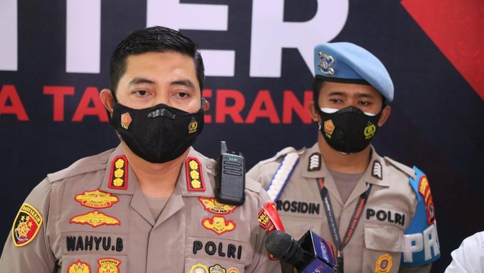 Kapolresta Tangerang Kombes Wahyu S Bintoro menjelaskan 18 mahasiswa pendemo telah dipulangkan