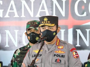 Gandeng PCNU Banyuwangi, Kapolri Kejar Target Jokowi 70% Vaksinasi