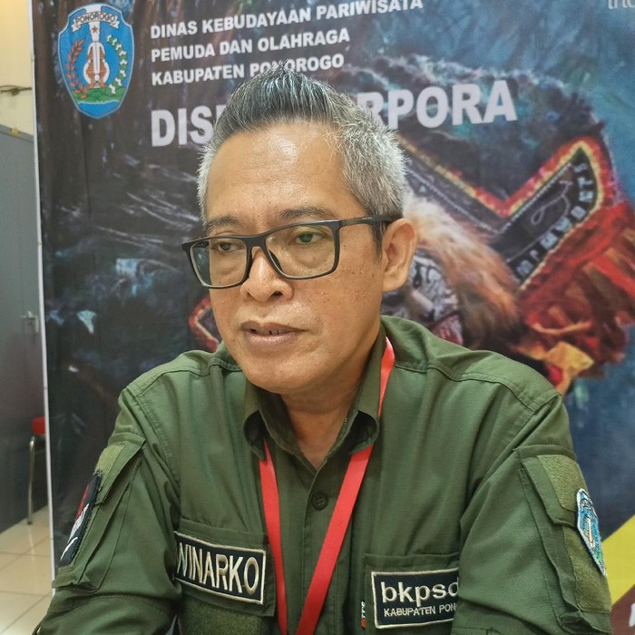 kepala Badan Kepegawaian dan Pengembangan Sumber Daya (BKPSDM) Ponorogo Winarko Arief