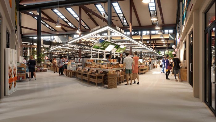 Keren! Pasar Modern Bakal Hadir di Sawangan Shila at Sawangan bakal punya salah satu pasar modern tercanggih yang pernah ada. Tak hanya lengkap dengan produk segar setiap hari, tapi ada teknologi yang inovatif untuk melengkapi operasional pasar.