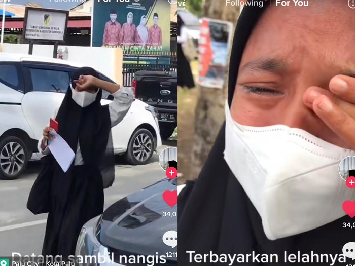 Viral Tangisan Haru Pejuang CPNS Saat Lolos, Sempat Peringkat 5 dari  Belakang