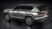 LX 600 mengadopsi platform GA-F pertama Lexus, yang diklaim bobotnya lebih ringan hingga sekitar 200 kg. Mobil ini dilengkapi Electronic Controlled Brake (ECB) dan Electronic Power Steering (EPS). Foto: Dok. Lexus