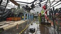 Melansir AP, Badai Pamela menghantam kawasan pantai pasifik Meksiko di utara Mazatlan pada Rabu (13/10) waktu setempat. 