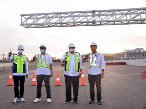 Airlangga Tinjau Kesiapan KEK Mandalika Jelang Event WSBK 2021