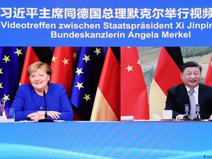 Merkel Gelar Perpisahan Virtual dengan Xi Jinping, Apa yang Dibahas?