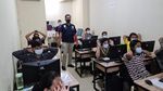 Potret Kantor Pinjol yang Digerebek Polisi, Pegawainya Angkat Tangan