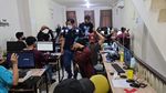 Potret Kantor Pinjol yang Digerebek Polisi, Pegawainya Angkat Tangan