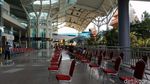 Pintu Kedatangan Internasional Bandara Ngurah Rai Bali Masih Sepi
