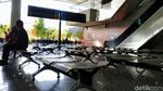 Pintu Kedatangan Internasional Bandara Ngurah Rai Bali Masih Sepi