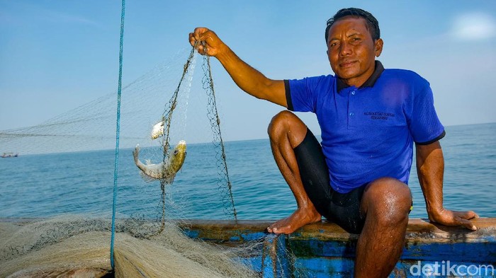 Potret Nelayan Kendal yang Konon Bisa Dengar Suara Ikan Salah seorang nelayan di Kendal, Jawa Tengah, konon memiliki kemampuan khusus mendengar suara ikan. Keahlian ini digunakan untuk mencari kawanan ikan sebelum ditangkap.