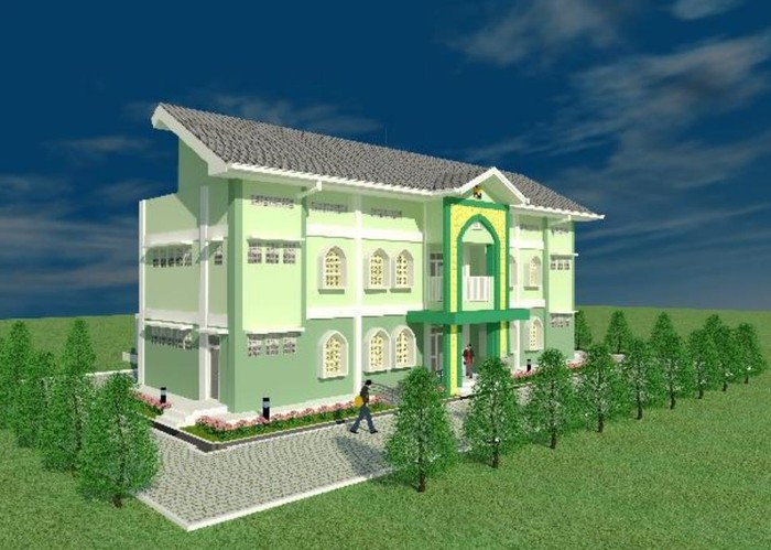 Rusun Pondok Pesantren Hidayatuul Uluum di Tasikmalaya