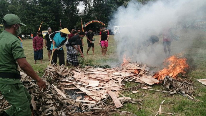 Satpol PP Jatim Gelar Simulasi di Pacitan