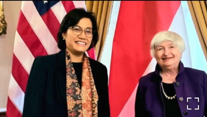 Sri Mulyani Bertemu Janet Yellen