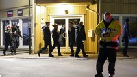 Penyerangan dengan menggunakan busur dan panah itu pun menyebabkan 5 orang tewas dan sejumlah orang lainnya terluka. AP Photo/Torstein Bøe.