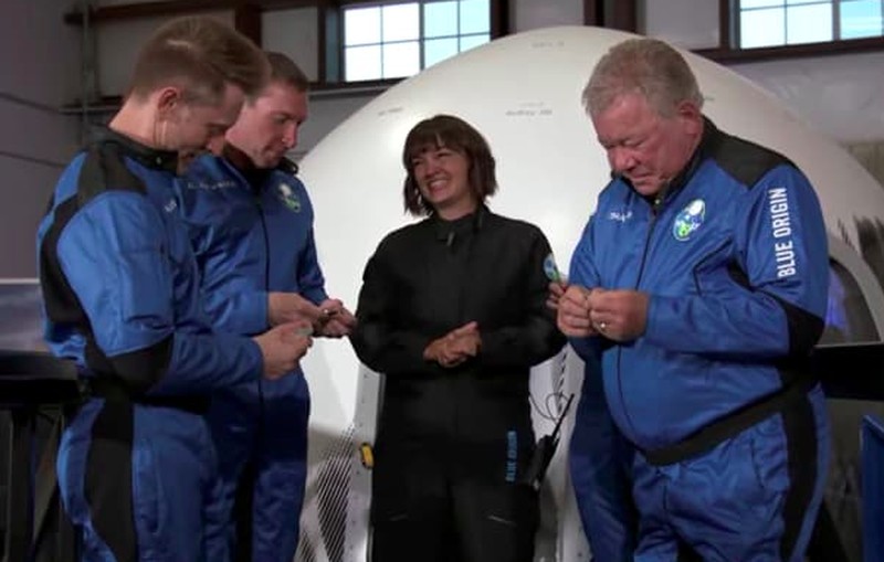 William Shatner ke luar angkasa