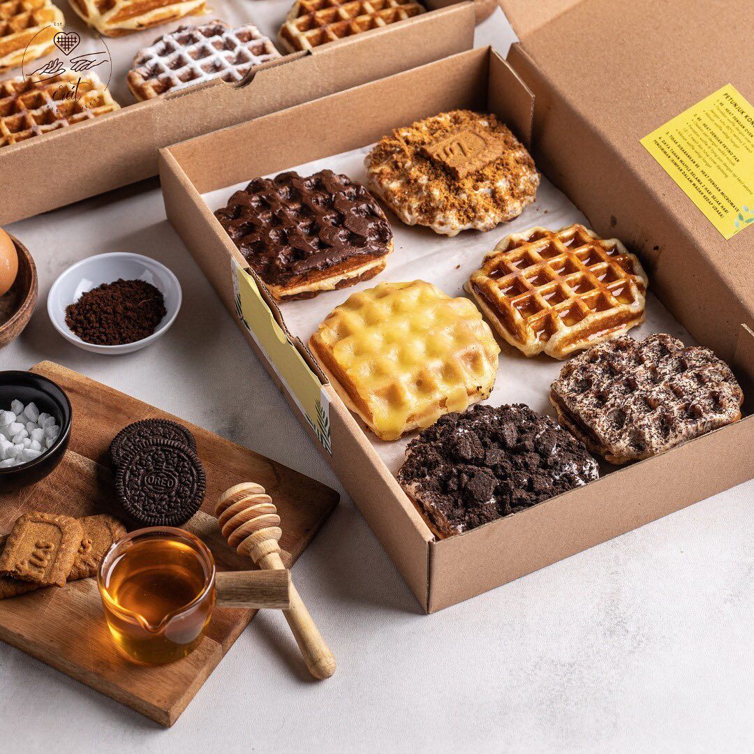 5 Tempat Jajan Croffle Kekinian via Online, Praktis Banget!
