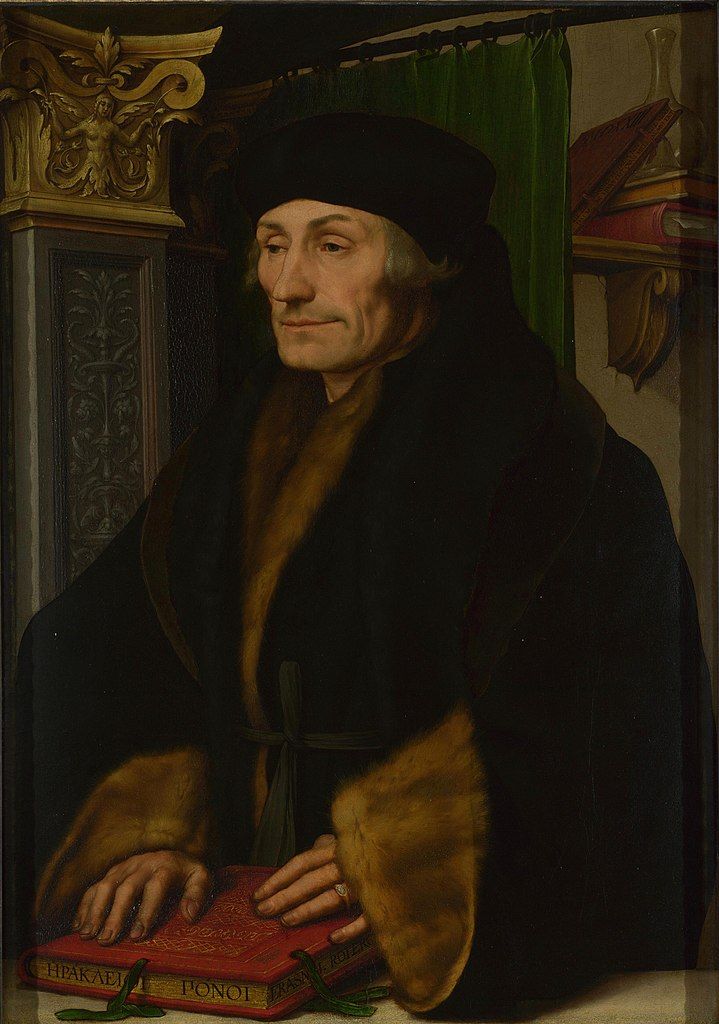 Desiderius Erasmus oleh Hans Holbein.