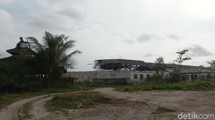Eks waterboom di Pangandaran