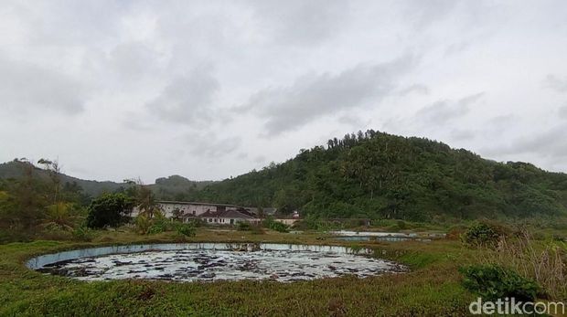 Eks waterboom di Pangandaran
