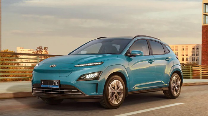 Hyundai Kona EV.