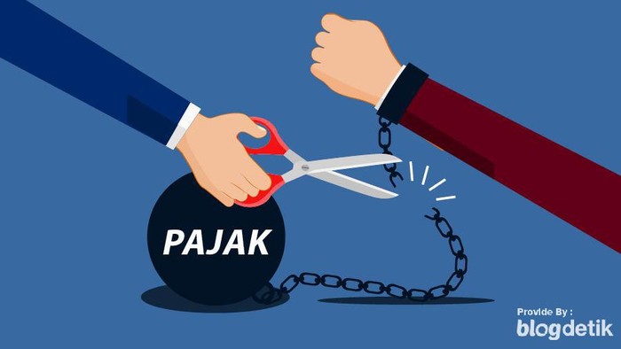 Infografis daftar orang bebas pajak